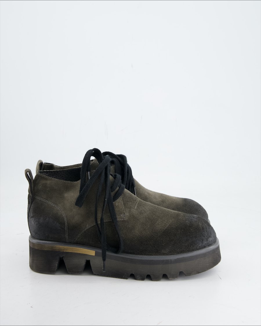 Unbranded Flats Suede Anthracite Eu 38