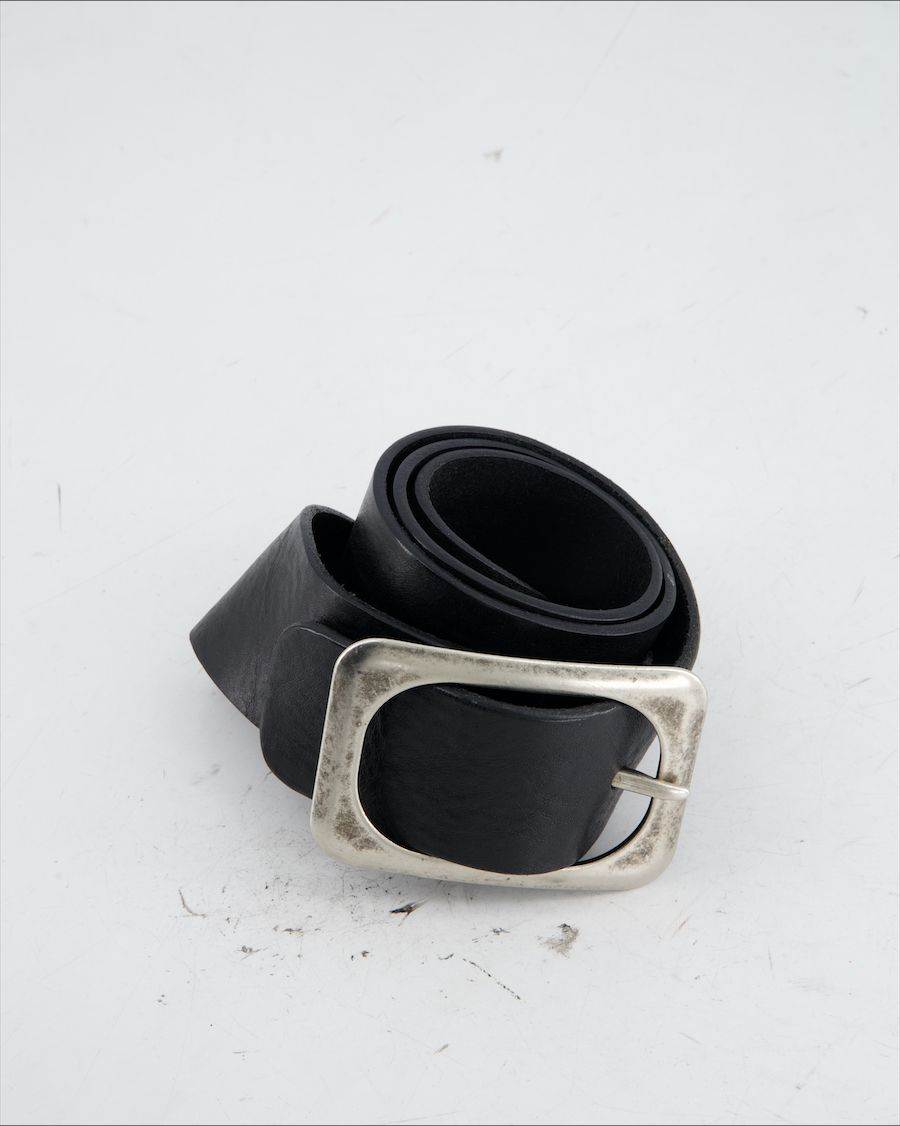 Vitozzi Belt Leather Black
