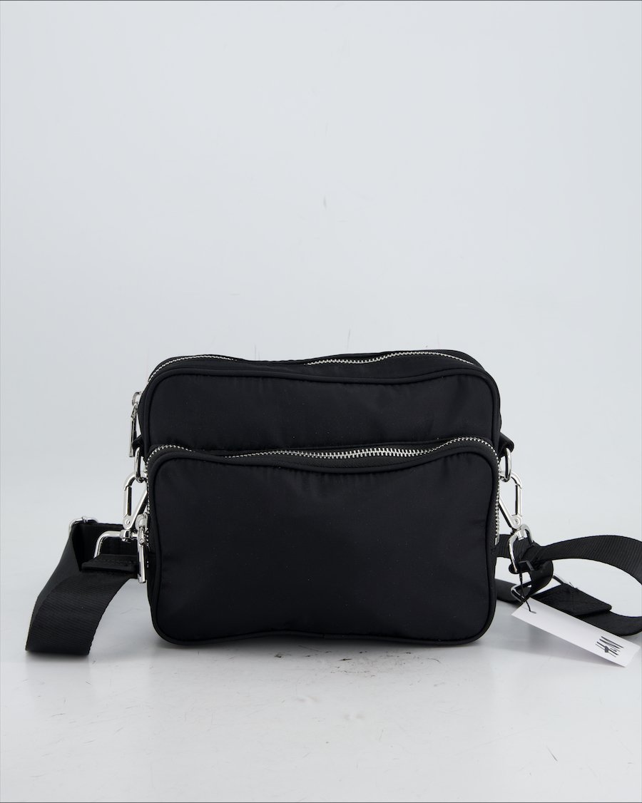 H&M Crossbody Bag Cloth Black