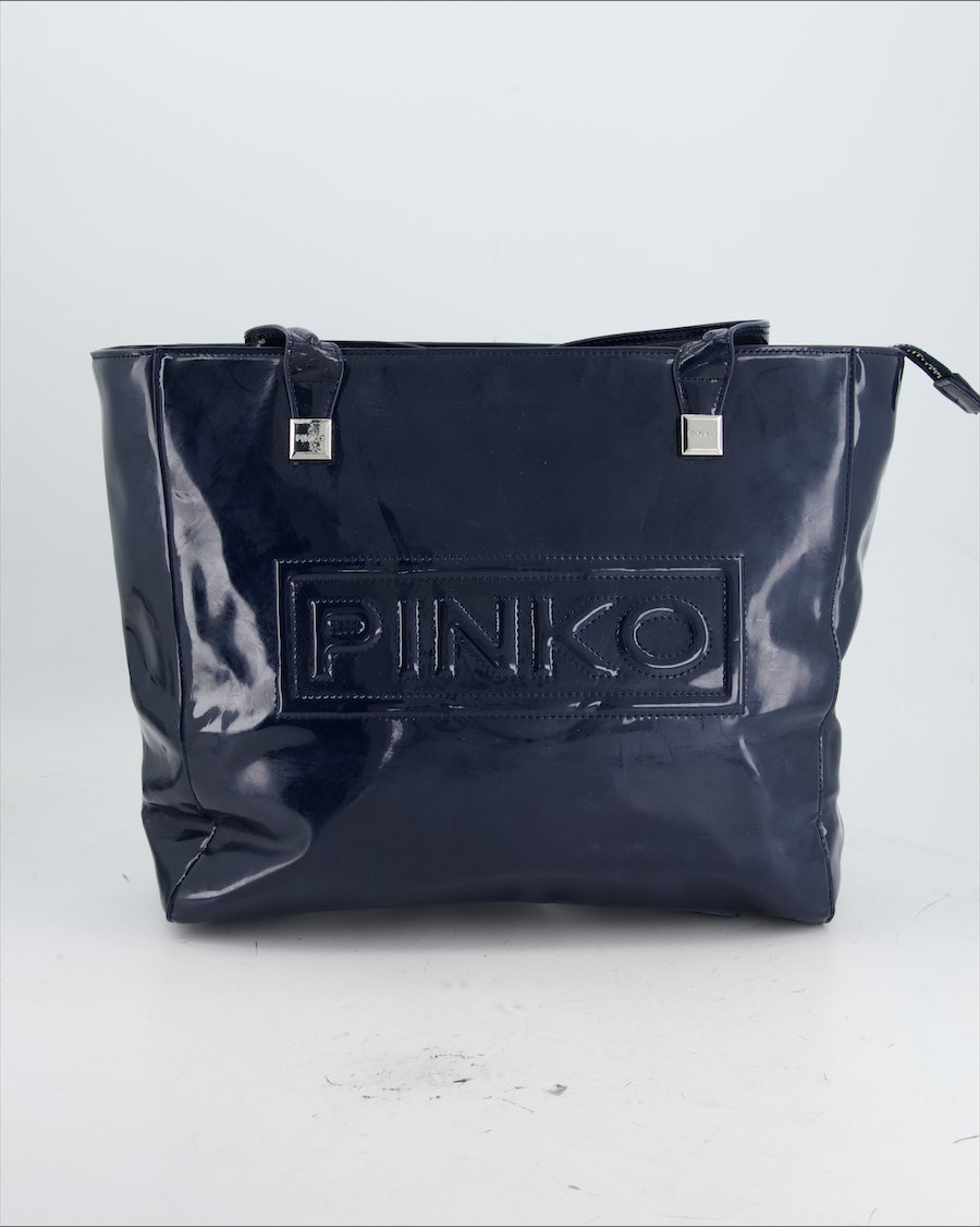 Pinko Shoulder Bag Leather Blue