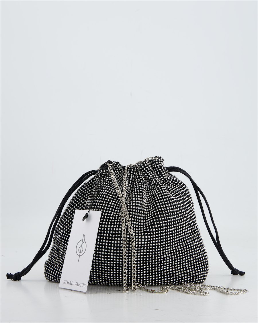 STRADIVARIUS Crossbody Cloth Black