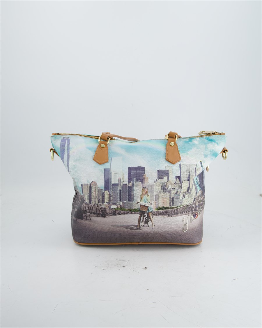 Y NOT? Shoulder Bag Leather Multicolour
