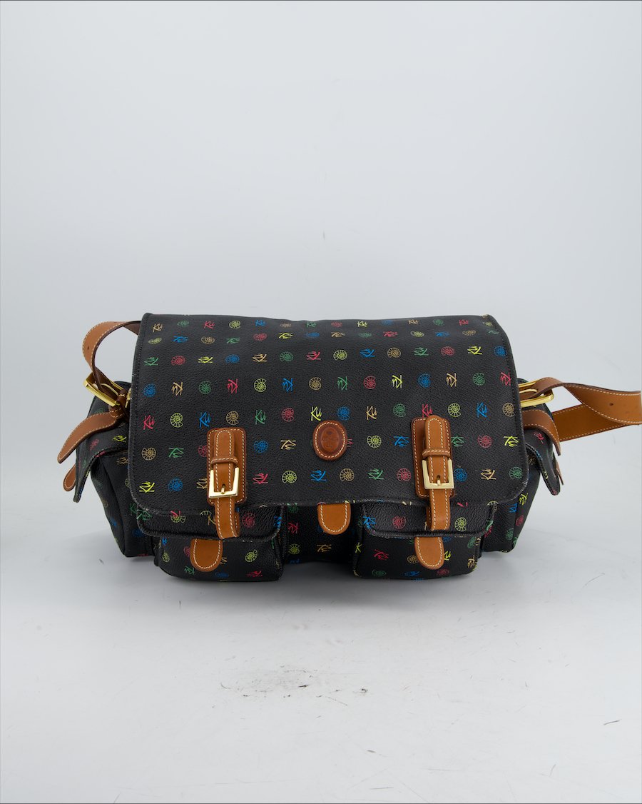 Kenzia Crossbody Bag Leather Black
