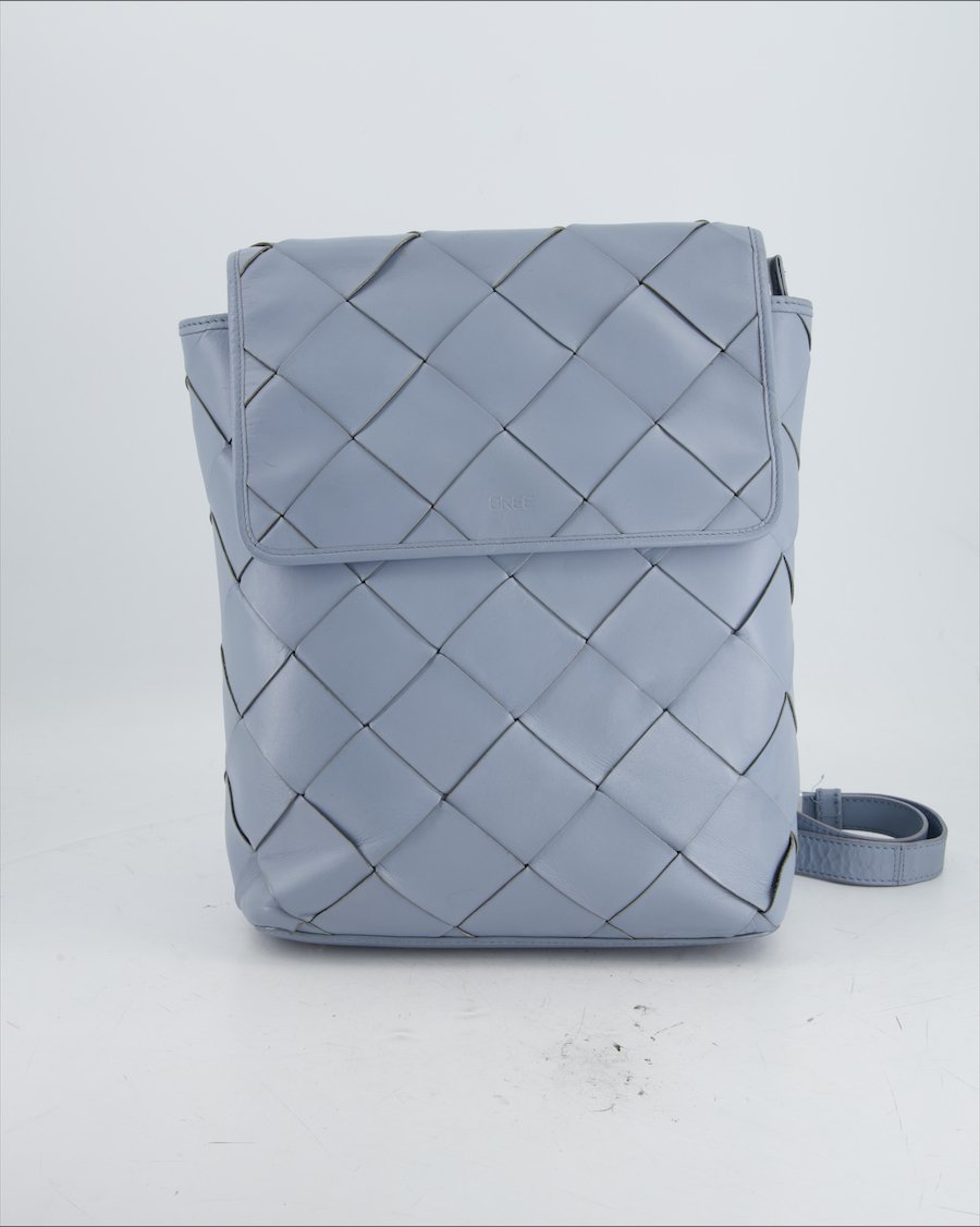 Bree Backpack Leather Turquoise