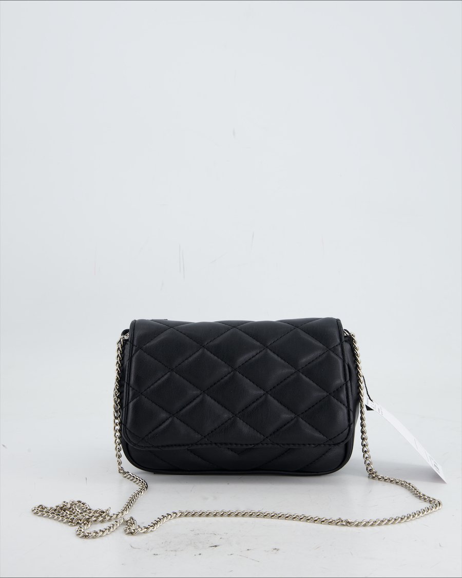 Mango Crossbody Polyurethane Black