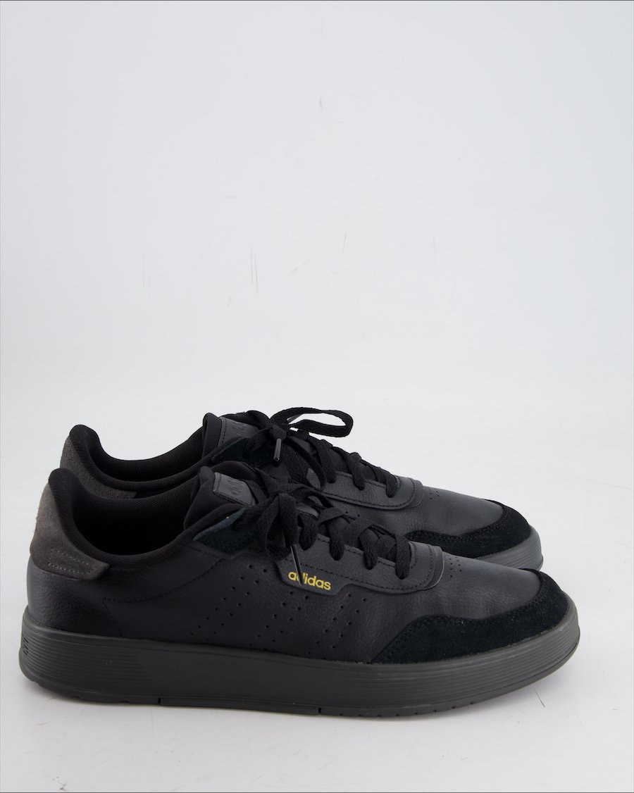 Adidas Trainers Leather Black Eu 44.5