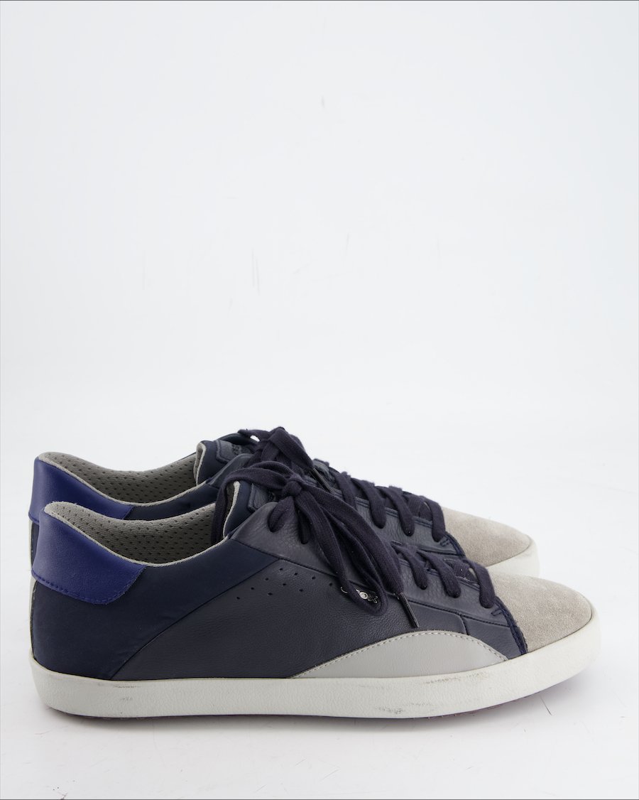 Geox Trainers Leather Blue Eu 43