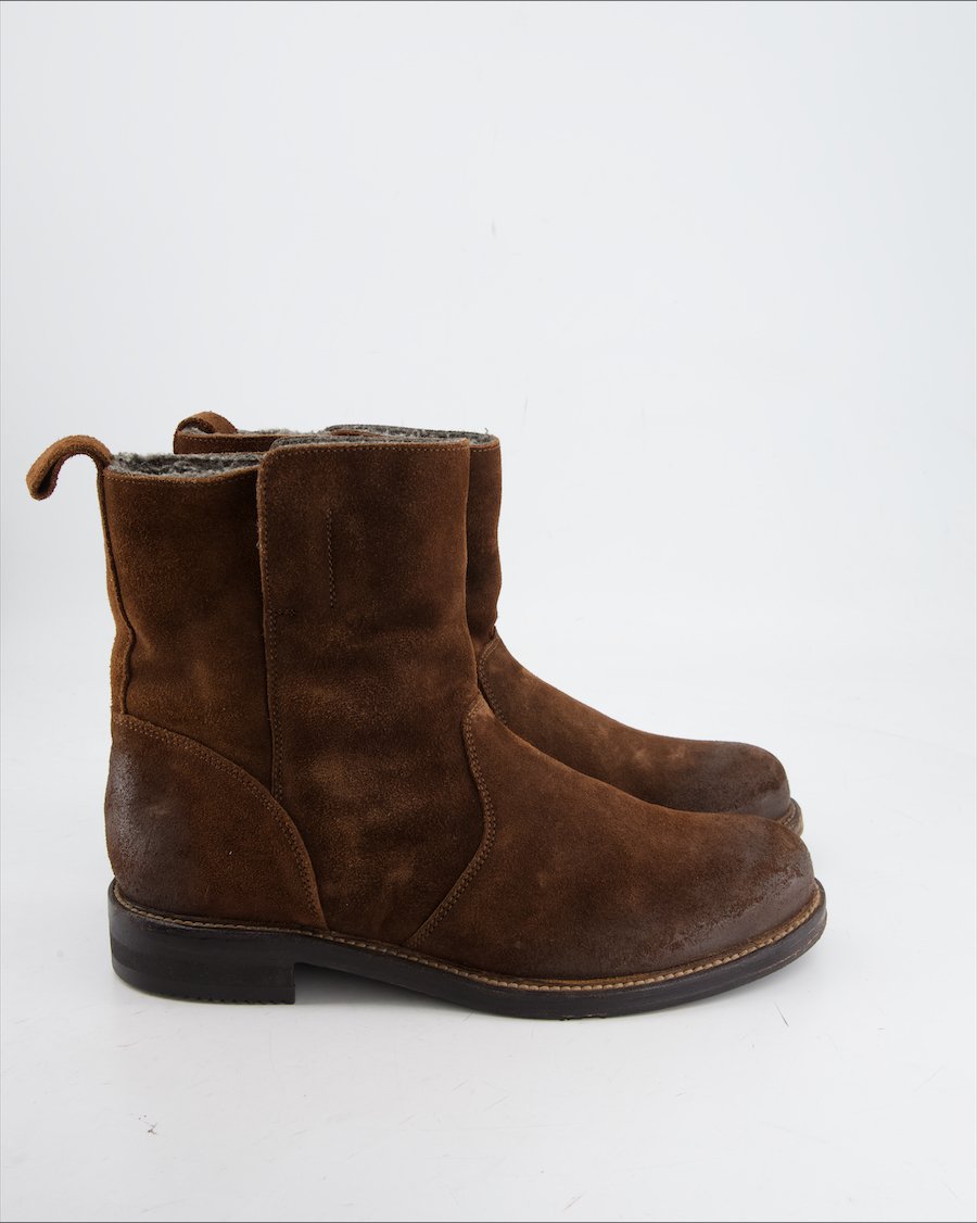 Navyboot Ankle Boots Suede Brown Eu 43