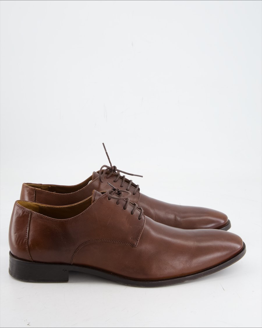 Navyboot Flats Leather Brown Eu 44