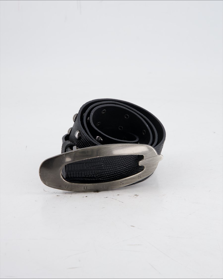 Guess Belt Leather Black