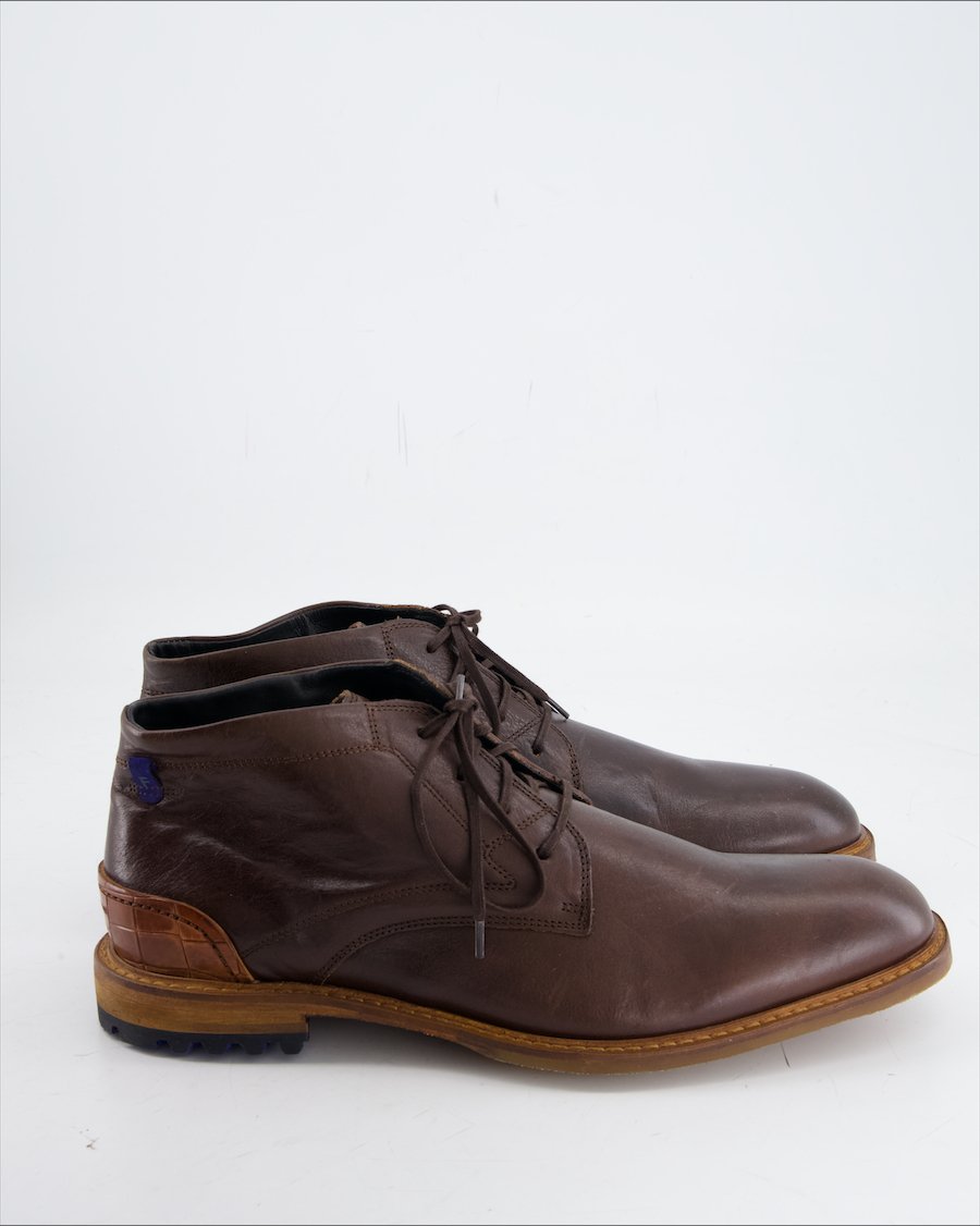 Floris Van Bommel Flats Leather Brown Eu 43.5