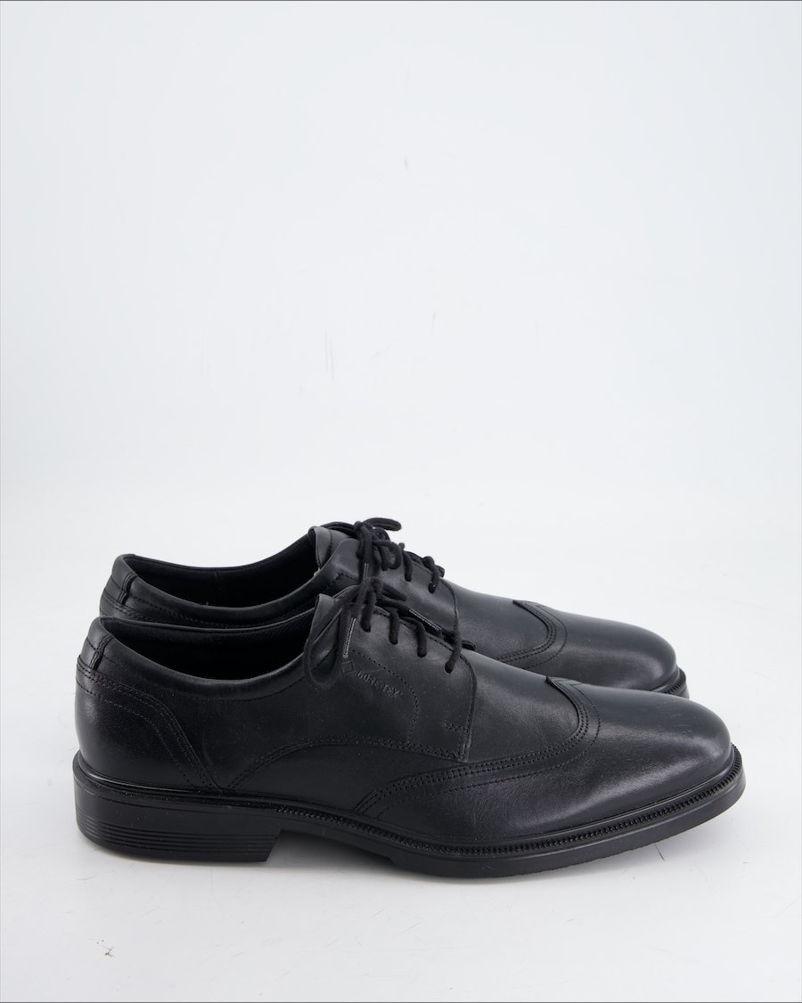 Ecco Trainers Leather Black Eu 44