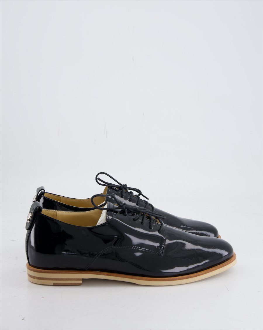 Navyboot Flats Leather Black Eu 39
