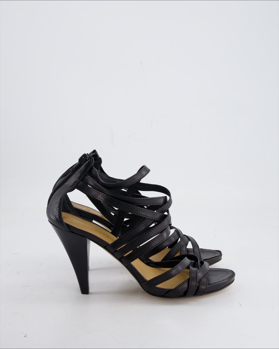 Navyboots Heels Leather Black Eu 39
