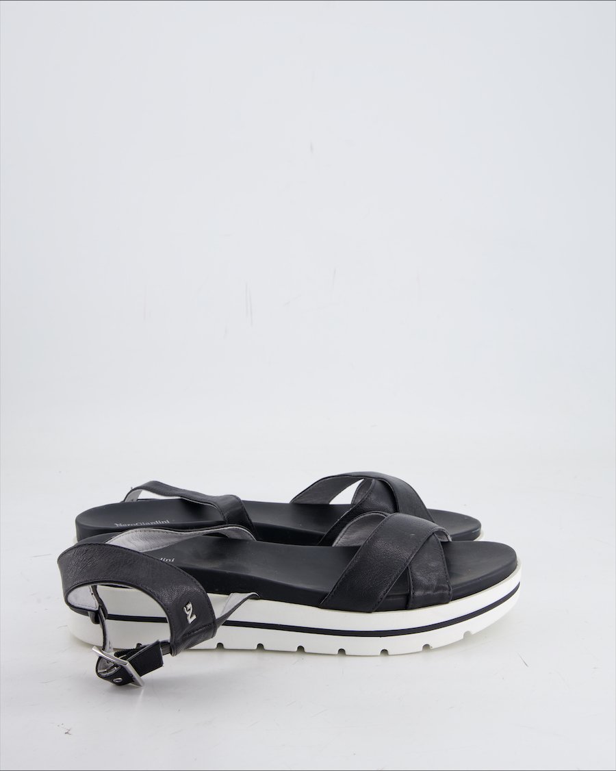 Nero Giardini Sandals Leather Black Eu 39
