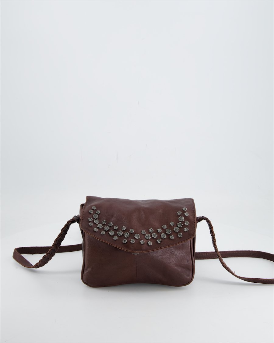5th Avenue Crossbody Bag Polyurethane Brown
