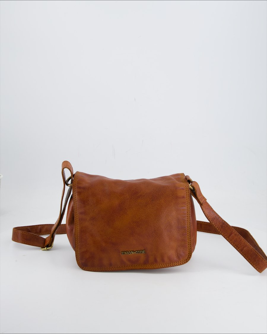 Union Code crossbody bag Leather Brown