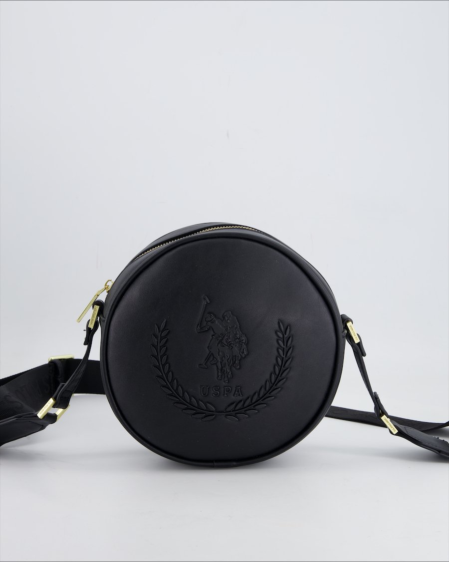 U.S POLO ASSN Crossbody Bag Leather Black