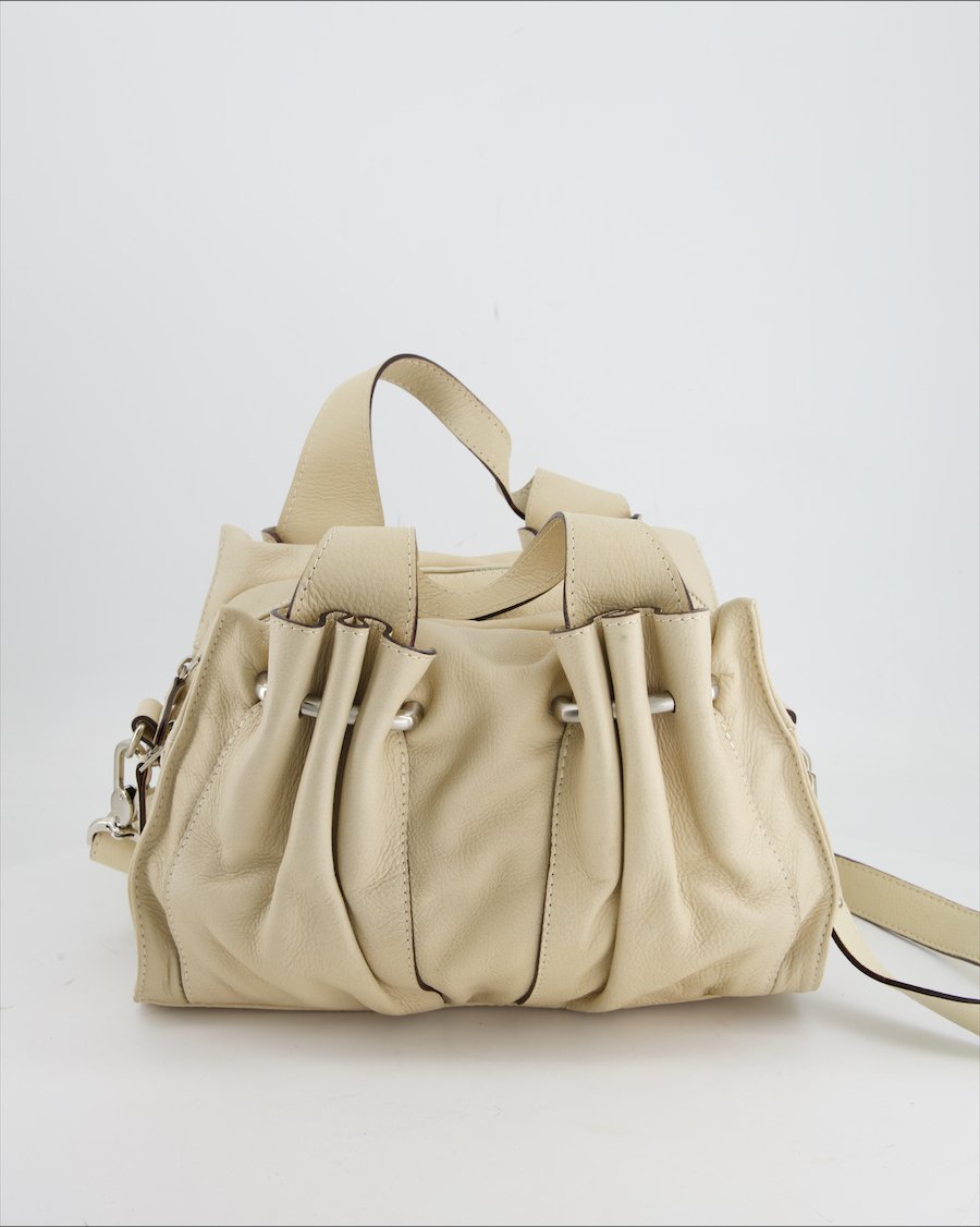 Tentazione Due Crossbody Bag Leather Beige