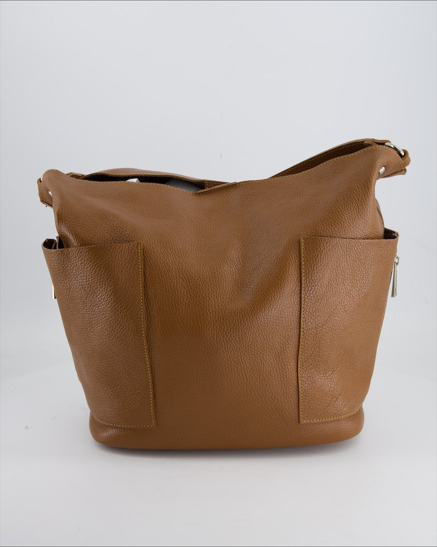 Unbranded Shoulder Bag Leather Brown