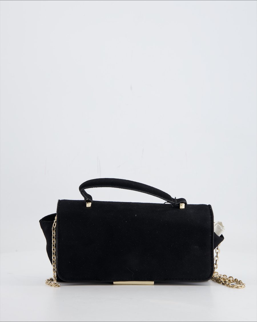 H&M Handbag Suede Black