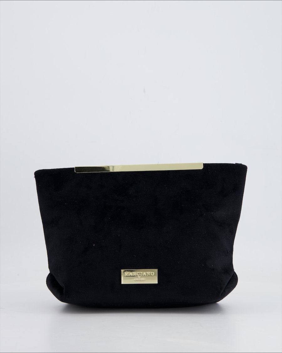 Guess Handabag Velvet Black