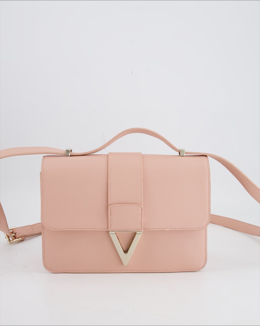 Mario Valentino Crossbody Bag Leather Pink