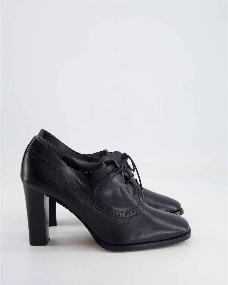 Navyboot Heels Leather Black Eu 39