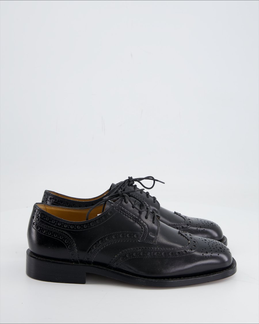 Bally Flats Leather Black Eu 38.5