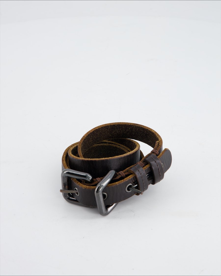 DIESEL Belt Leather Brown