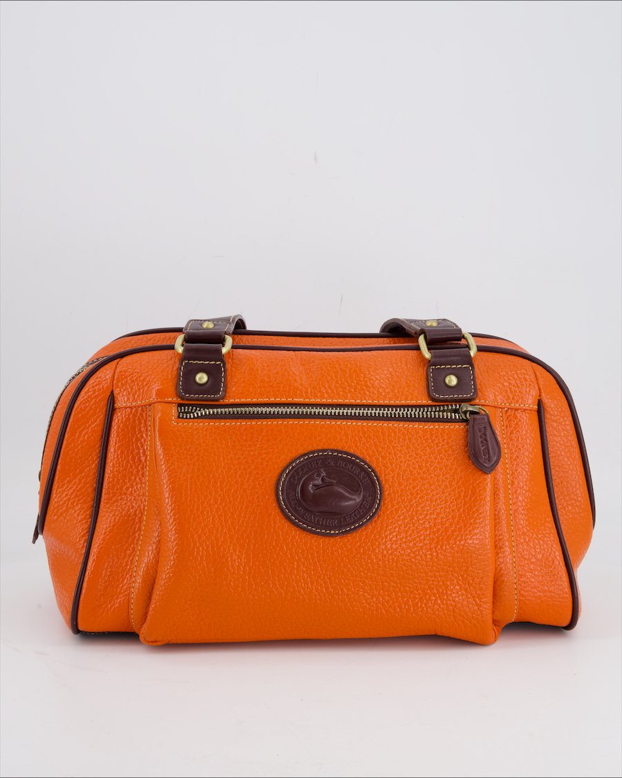 Dooney & Bourke Handbag Leather Orange