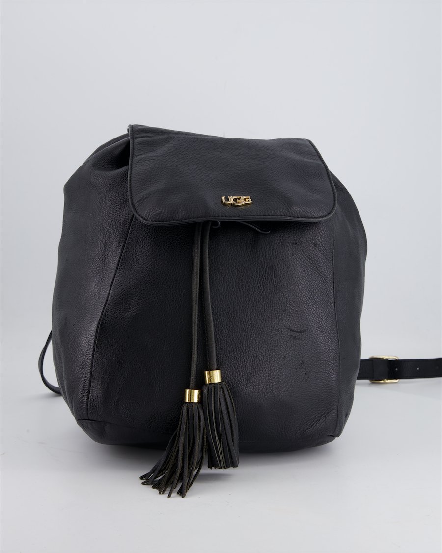UGG Backpack Leather Black