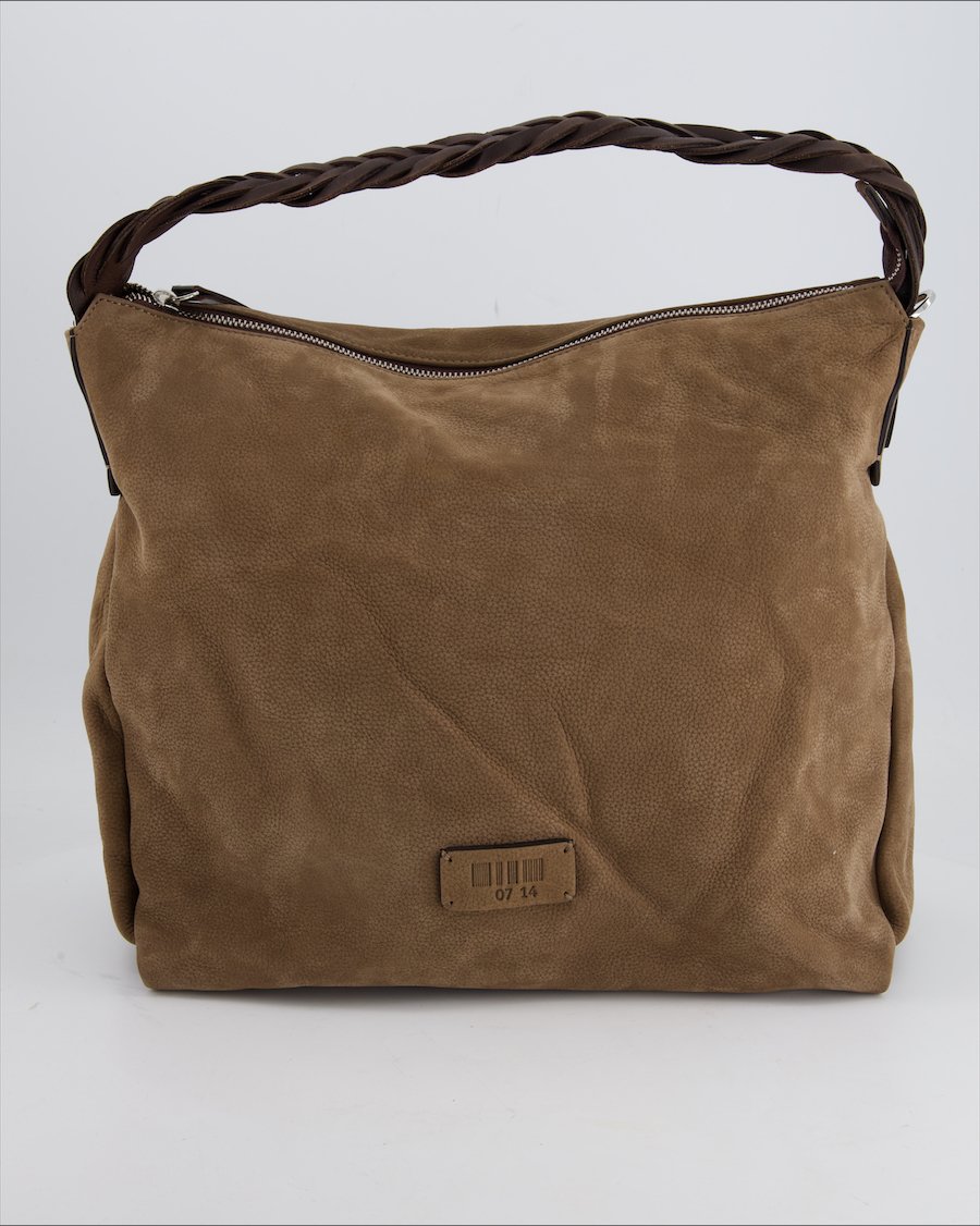 07 14 Shoulder Bag Leather Brown
