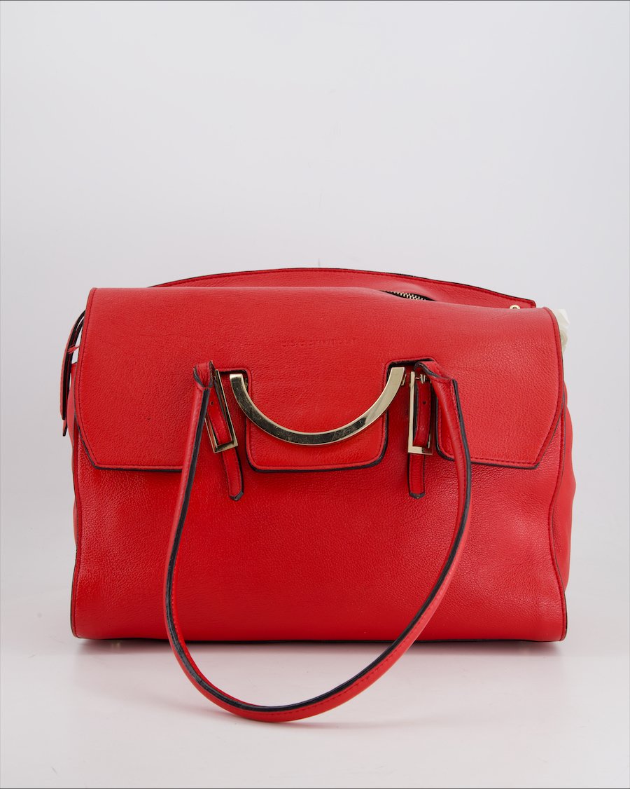 Coccinelle Shoulder Leather Red