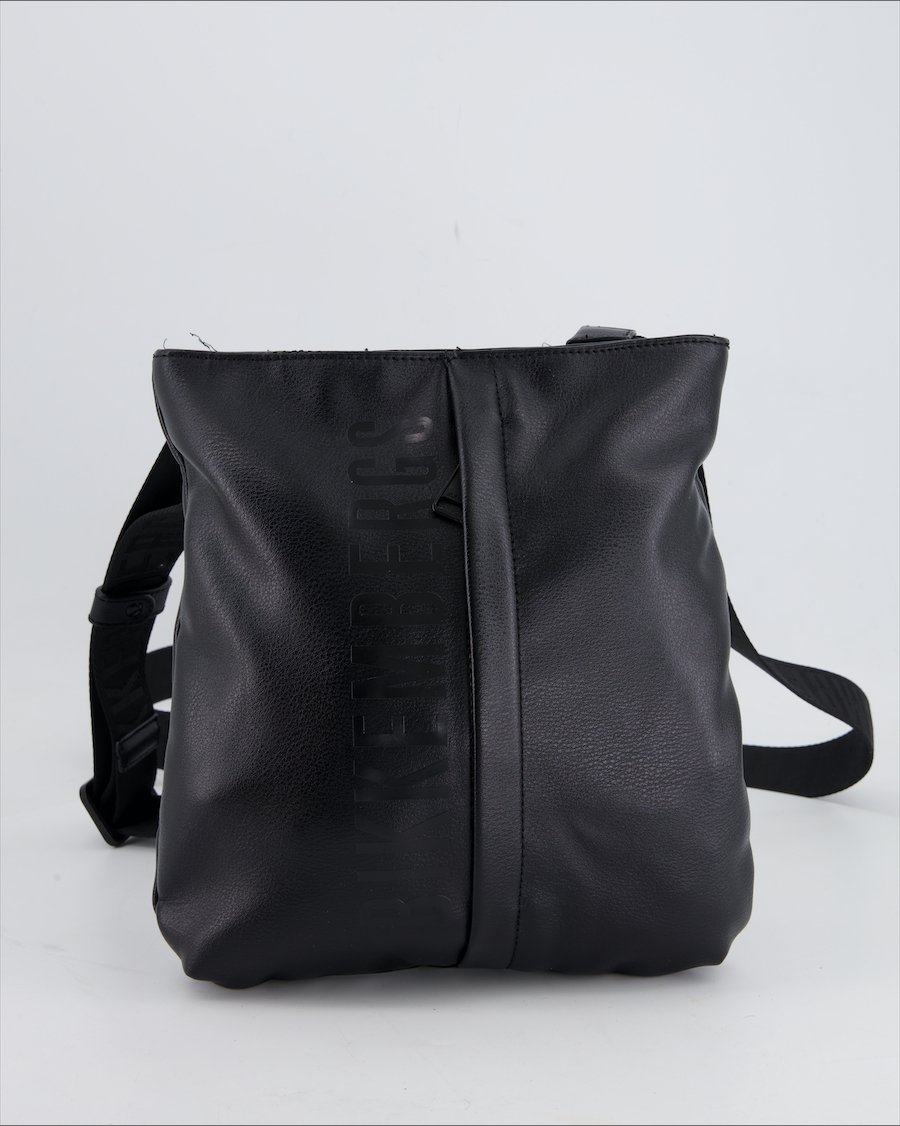 Bikkembergs Crossbody Bag Leather Black