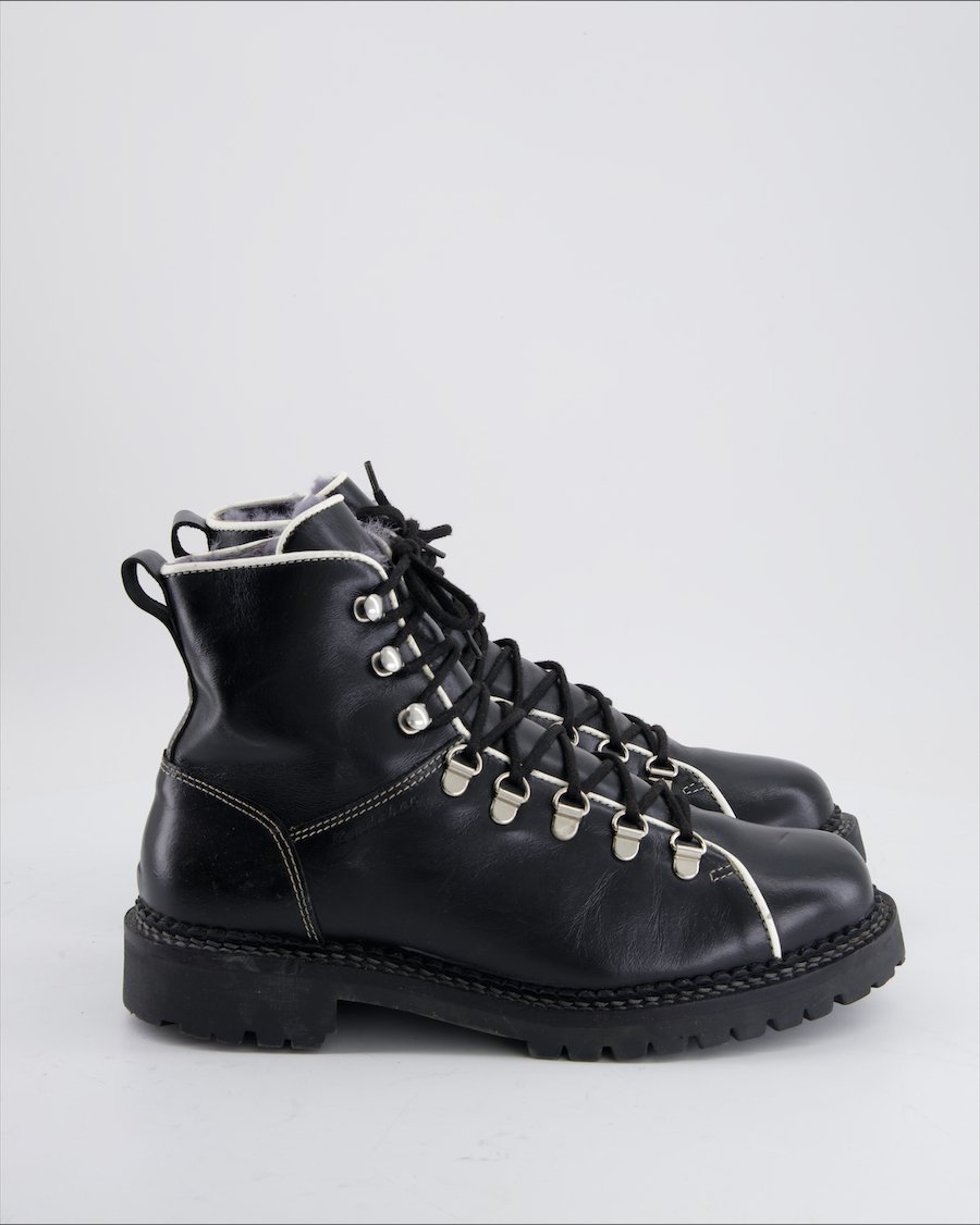 Kandahar Ankle Boots Leather Black EU 39