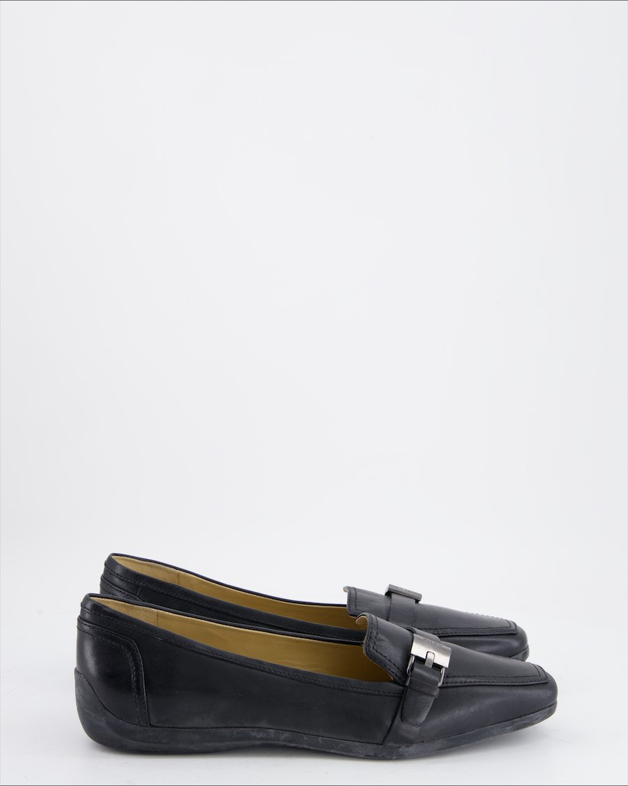 Geox Flats Leather Black Eu 39