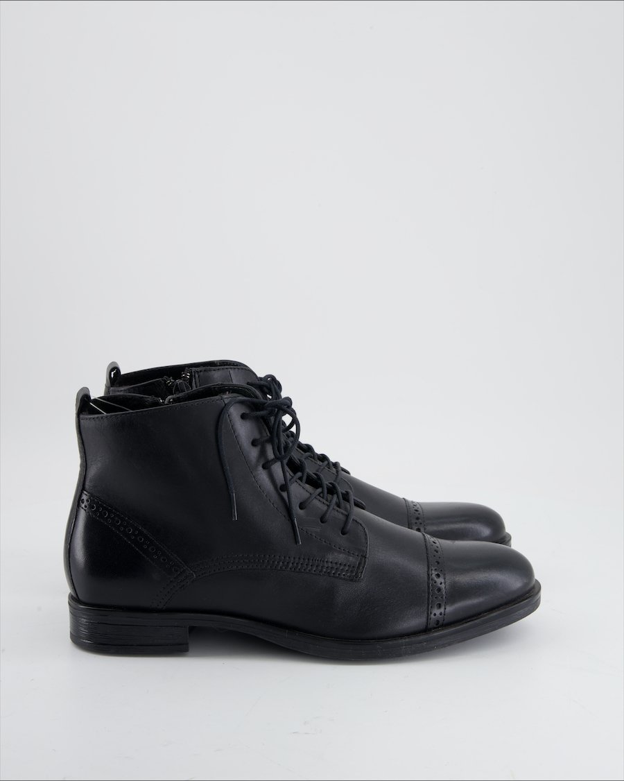 5th Avenue Ankle Boots Leather Black Eu 39