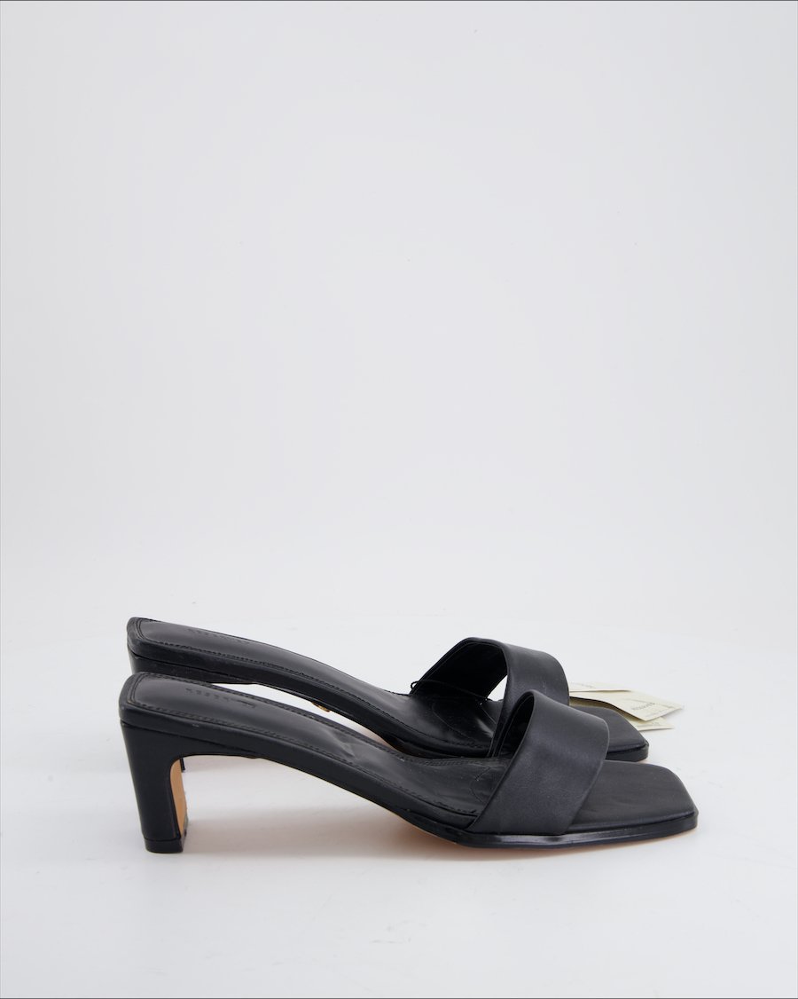 Reserved Heels Leather Black EU 39