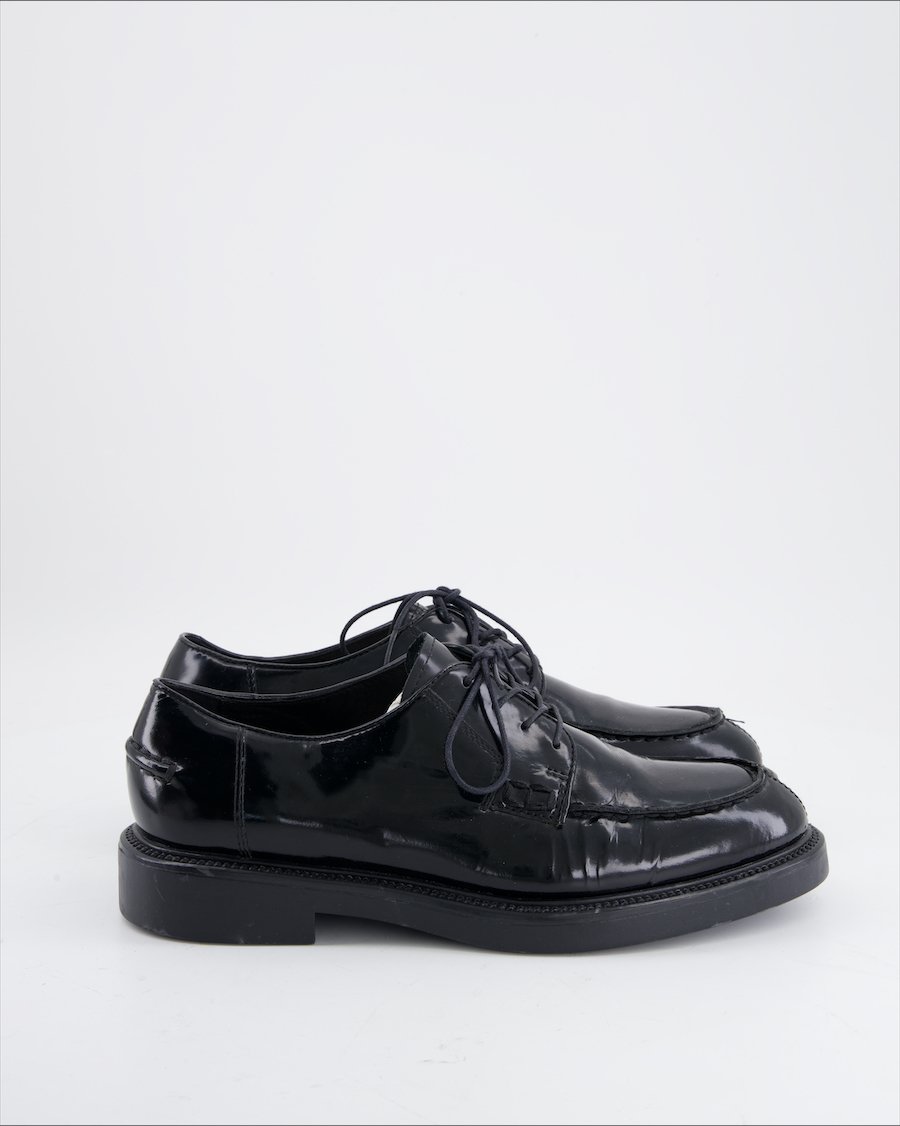Vagabond Flats Leather Black Eu 39