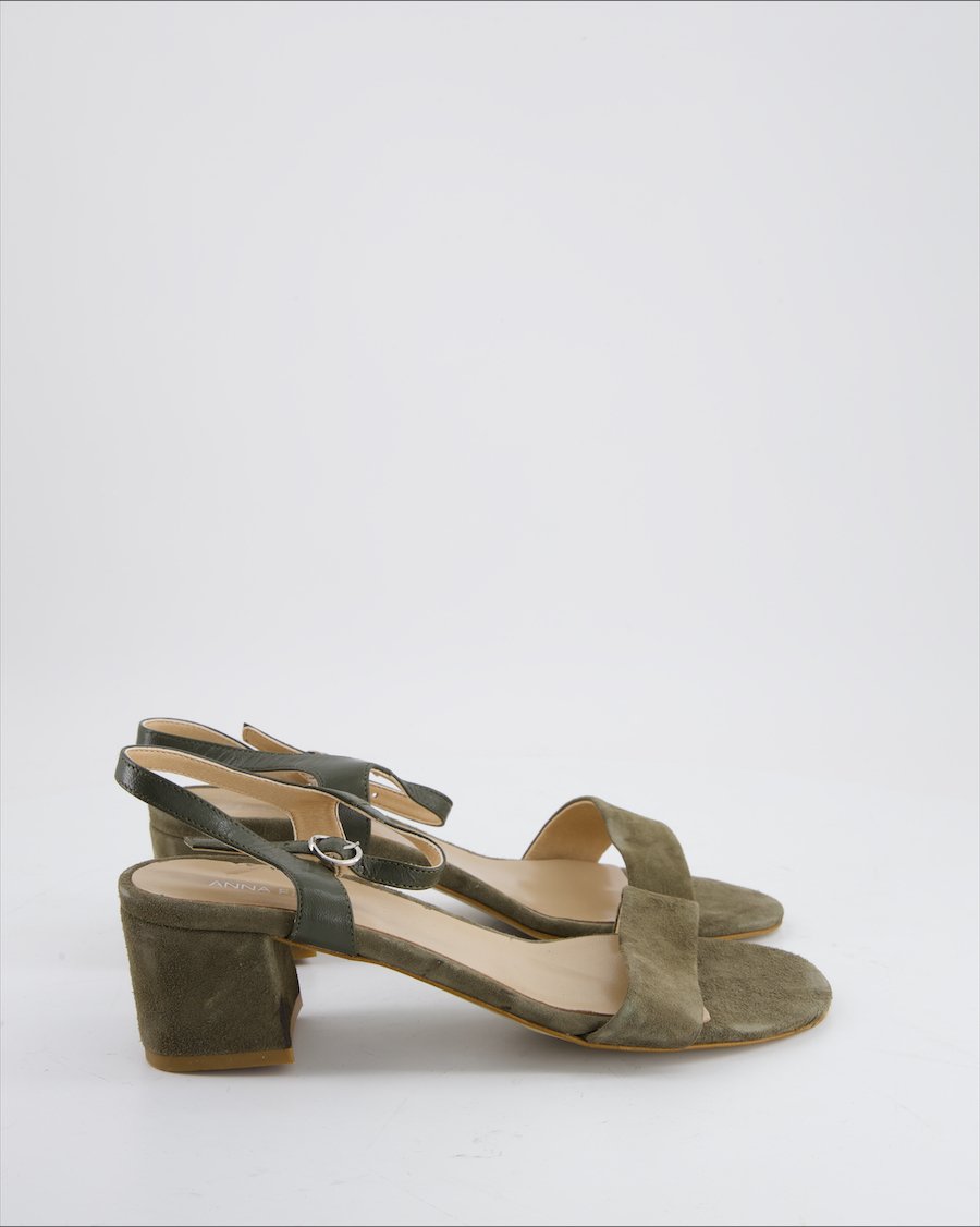 Anna Field  Heels Suede Khaki Eu 39
