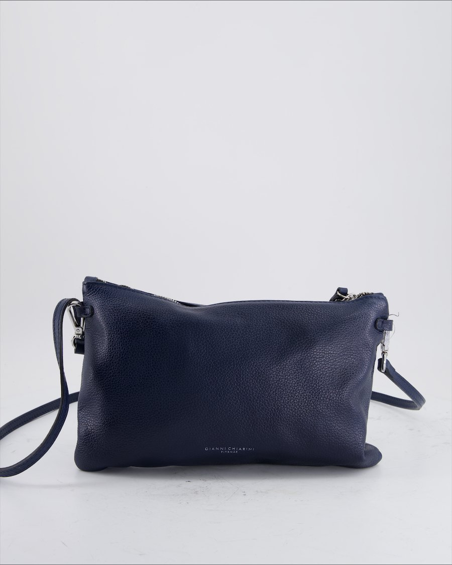 Gianni Chiarini Crossbody Bag Leather Navy