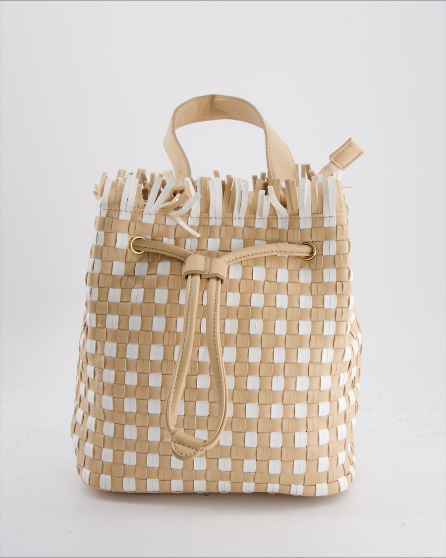 Alex Max Handabag Polyurethane Beige