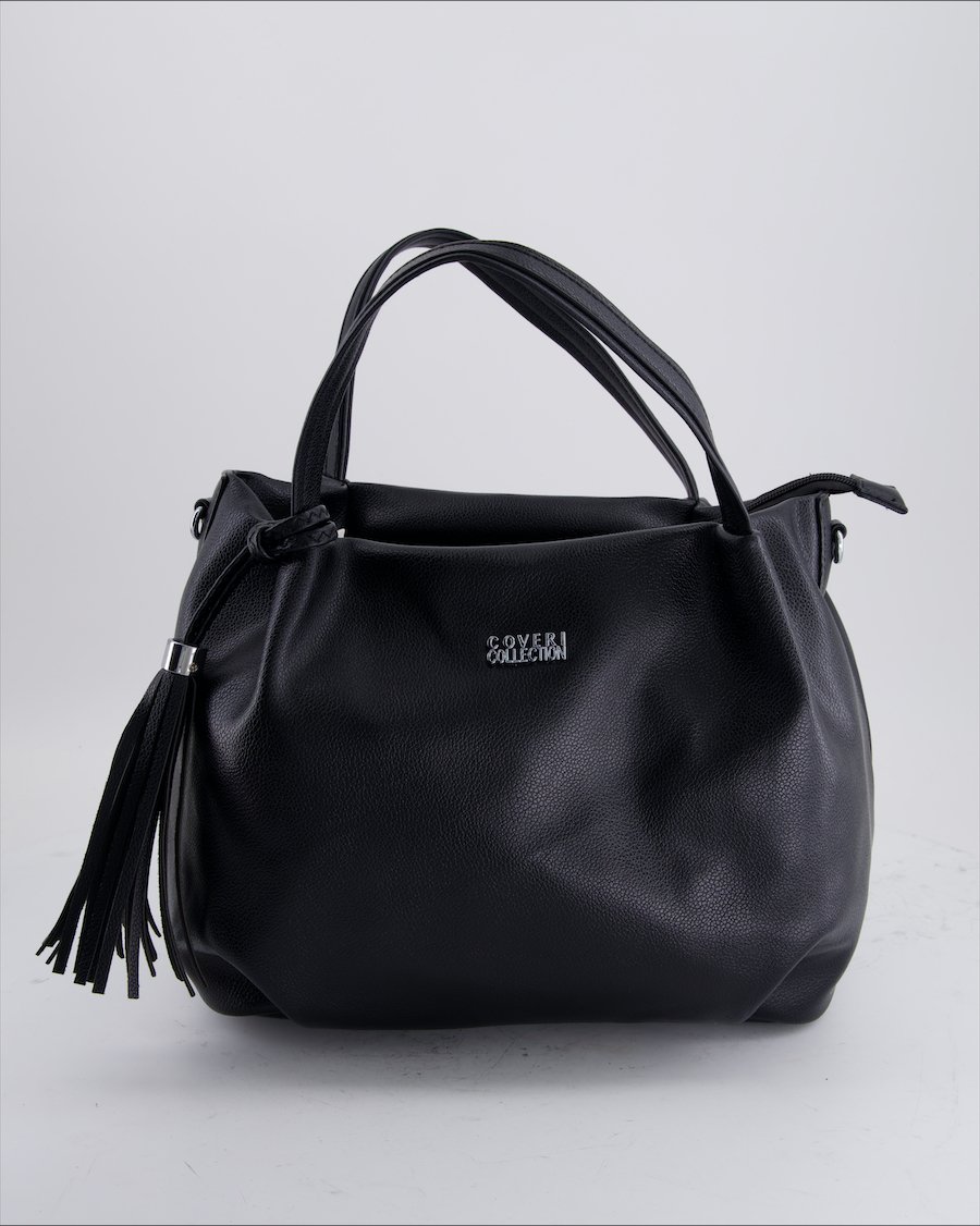 Coveri Collection Handbag Polyester Black