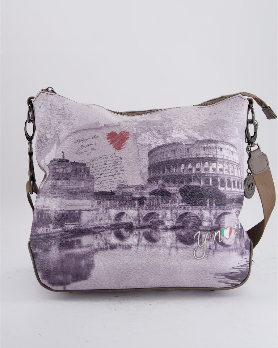 Why Not?  Crossbody Bag Polyurethane Grey