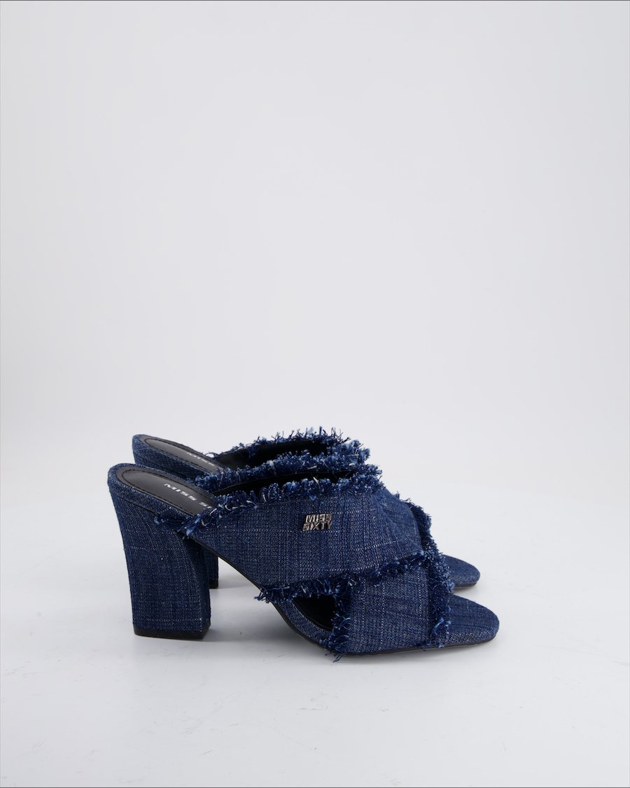 Miss Sixty Heels Cloth Blue