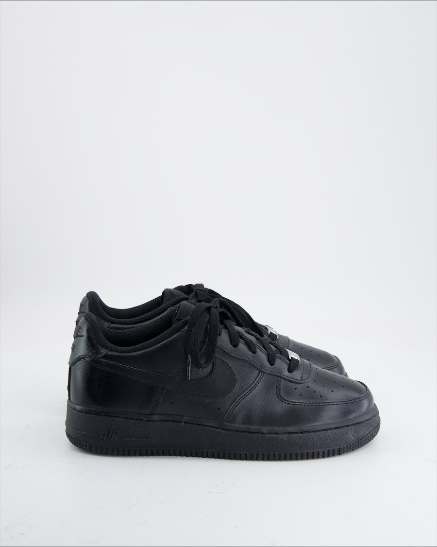 Nike Air Force 1 Trainers Leather Black Eu 39