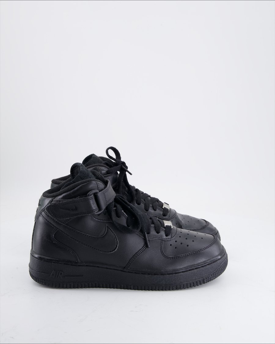 Nike Air Force 1 Trainers Leather Black Eu 39