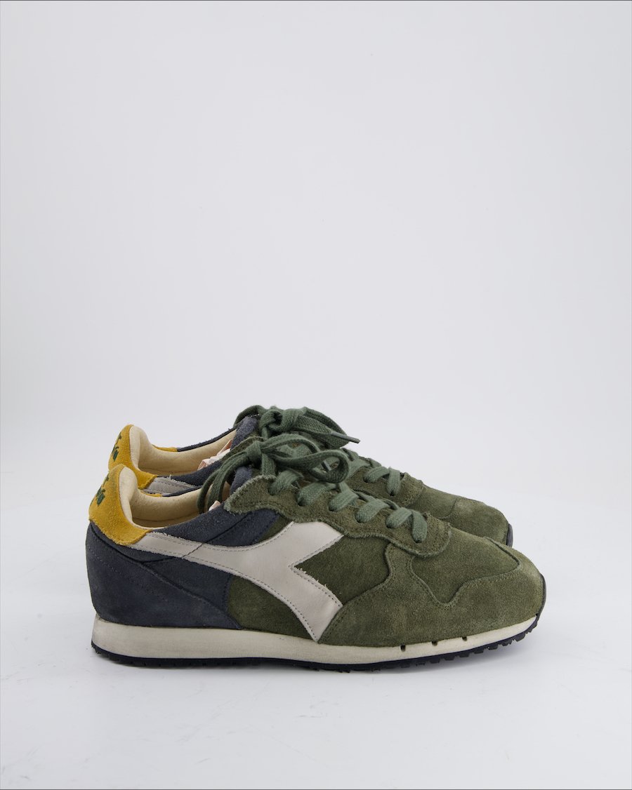 Diadora Trainers Suede Green Eu 39