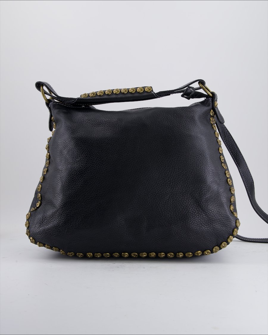 SMX Shoulder Bag Leather Black
